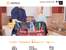 Tablet Screenshot of myelectrico.com